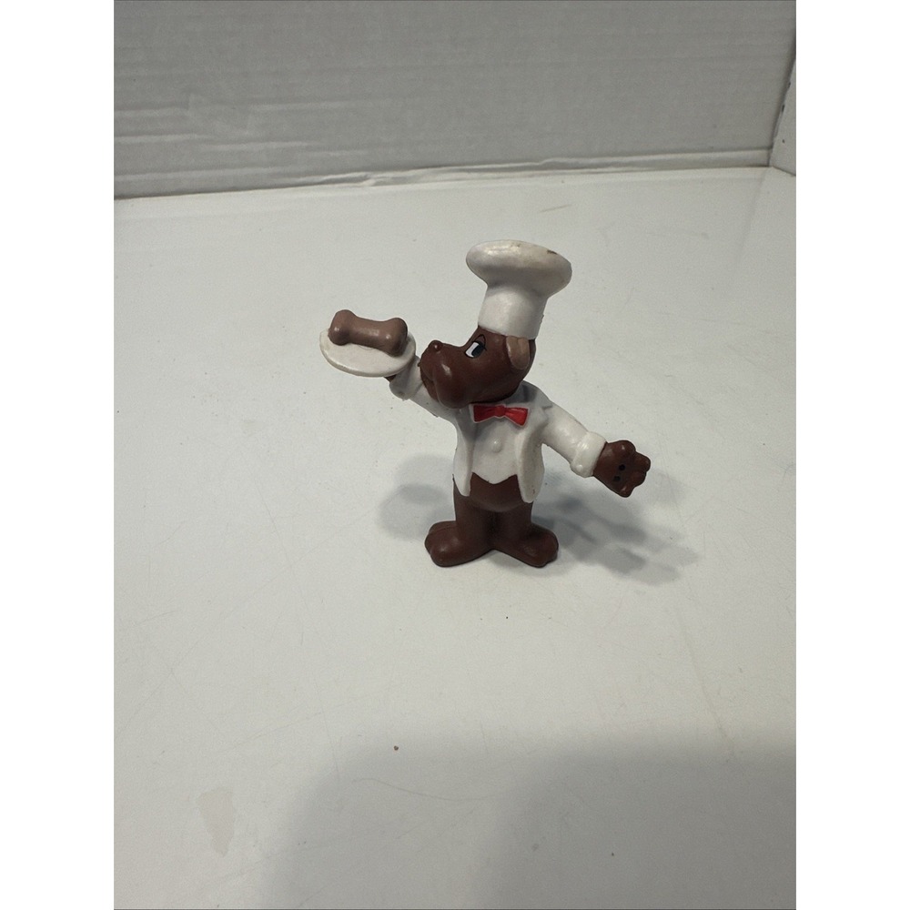 Pound Puppy Baker Chef Louie Toy Figure 1986 Tonka 3"